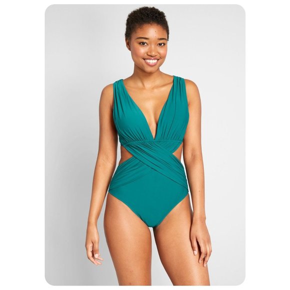 Modcloth Other - Modcloth The Abbie One Piece Swimsuit sz M